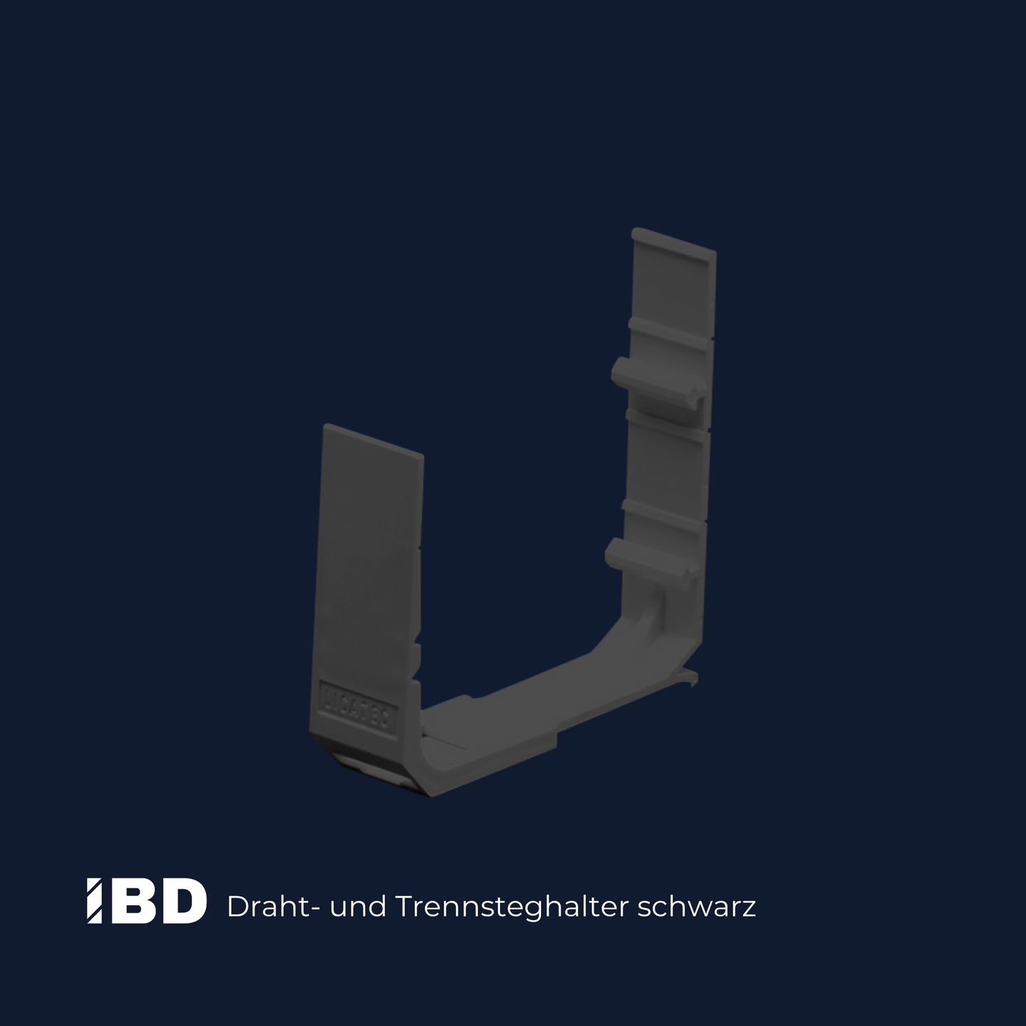 Draht- und Trennsteghalter